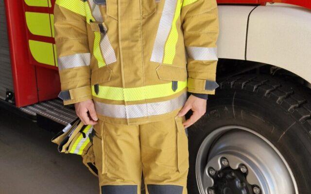 Neue Schutzkleidung für die Atemschutzgeräteträger in der Gemeinde…